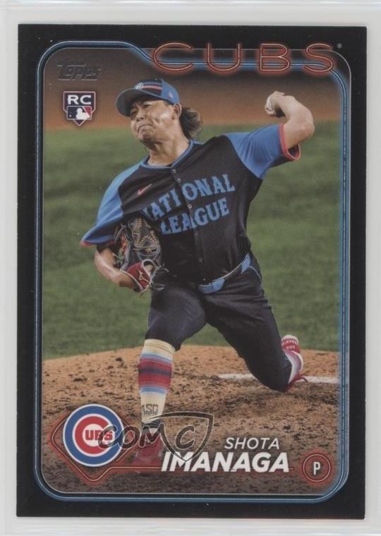 2024 Topps Update All-Star Game Black /299 Shota Imanaga #ASG-27 Rookie RC 1k0w