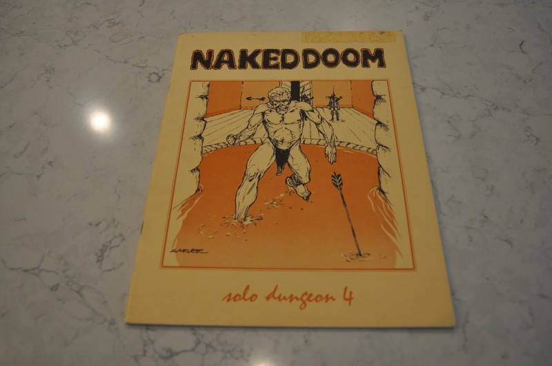 Naked Doom – 2nd Edition, 5th Printing - Tunnels & Trolls - 1980