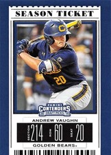 2019 Panini Contenders Draft NCAA Baseball Trading Cards Pick From List