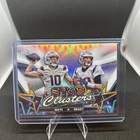 2024 Topps Cosmic Chrome - Star Clusters Tom Brady, Drake Maye #SCL-14 (RC)