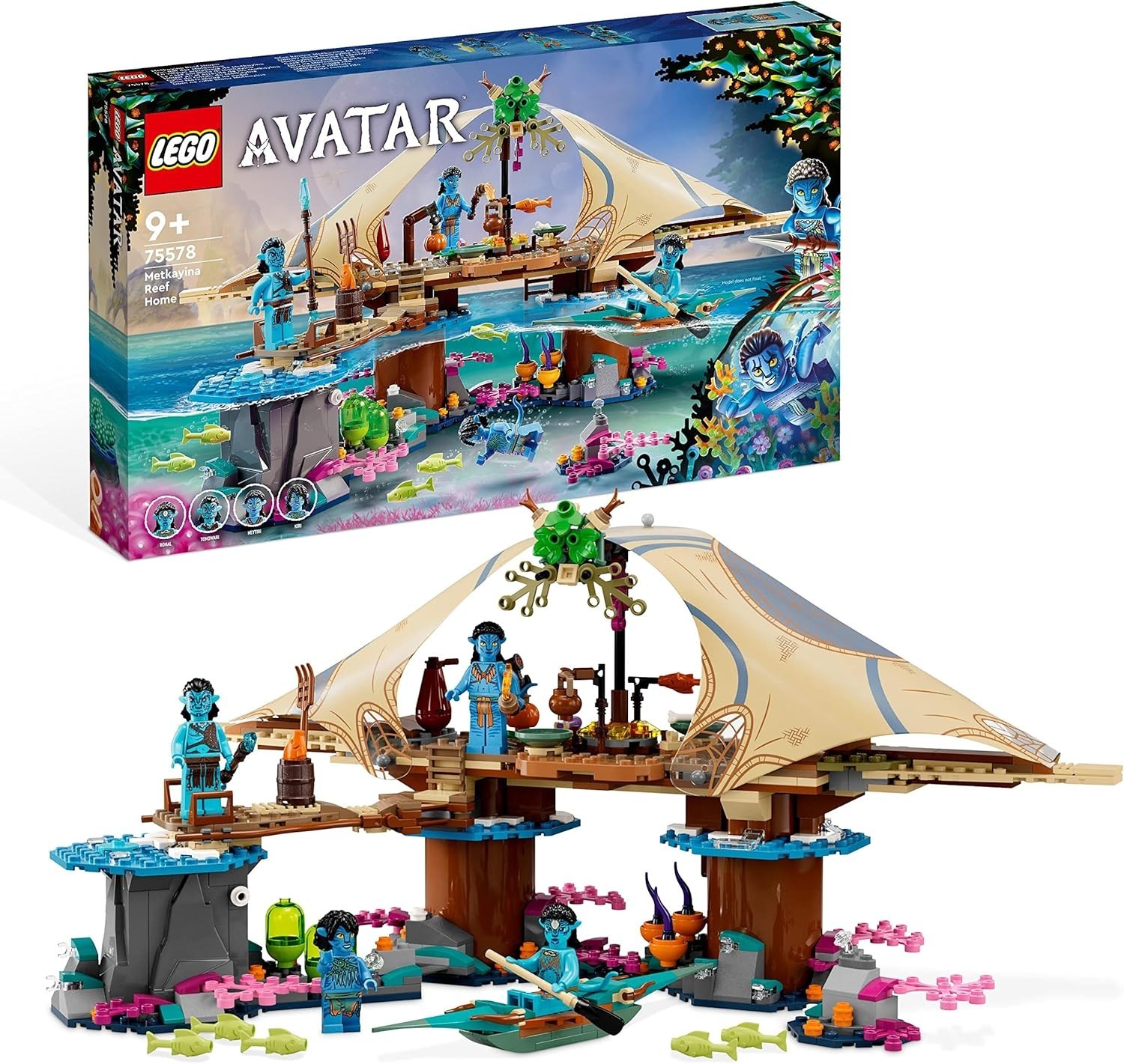 LEGO Avatar 75578 La Casa Corallina Metkayina MISB - Set Fuori Produzione - 1