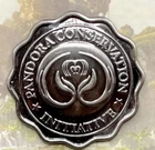 Disney Silver World Of Avatar Pandora Conservation Initiative Pin Collectible