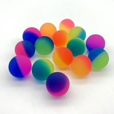 DRERIO 10 pcs jump ball, large rubber balls, colourful bouncing balls