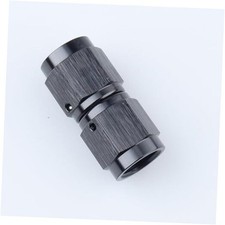 -4 AN Female to -4 AN Female Straight Swivel Coupler Union Fitting 4AN Black 0