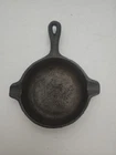 VINTAGE WAGNER WARE CAST IRON CIGARETTE ASHTRAY #1050 MINI SKILLET SPOON REST
