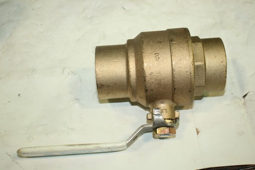 Watts 2" 600WOG Sweat Brass Ball Valve LFB6091-SS