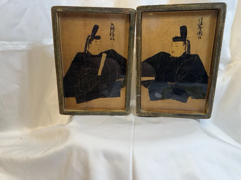 Arte de pared samurai pintado al revés Foto 2 de 4