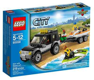 LEGO  City 60058 Geländewagen+Wasserfahrzeuge NEU_SUV with Watercraft NEW MISB 