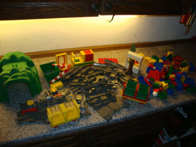 große Lego Duplo Eisenbahn Sammlung
