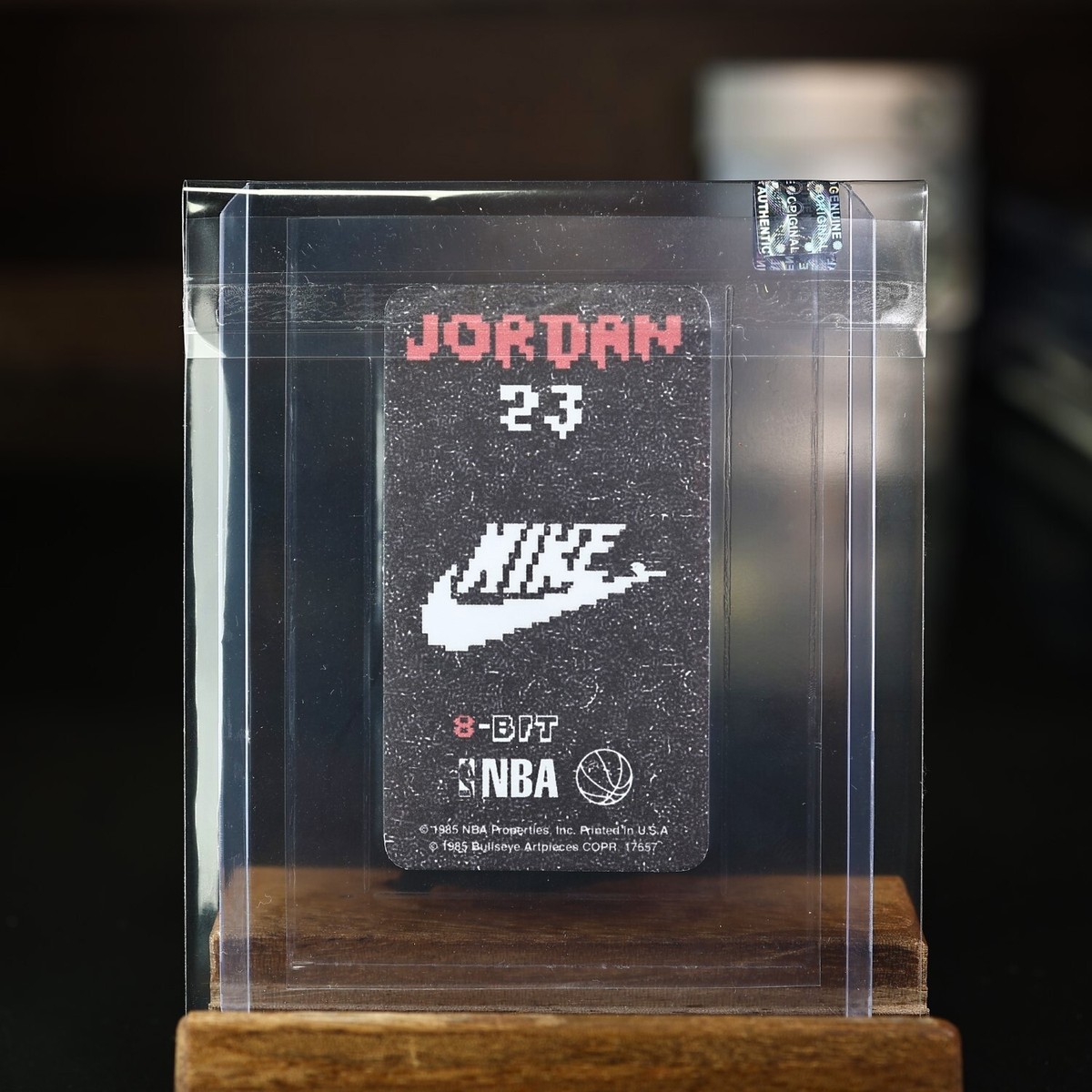 1985 Michael Jordan Rookie RC Chicago Bulls 8-Bit Fadeaway NO 1986