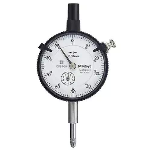  Mitutoyo 2046S Dial Indicator 0-10mm X 0.01mm Test Indicator -DHL EXPRESS-