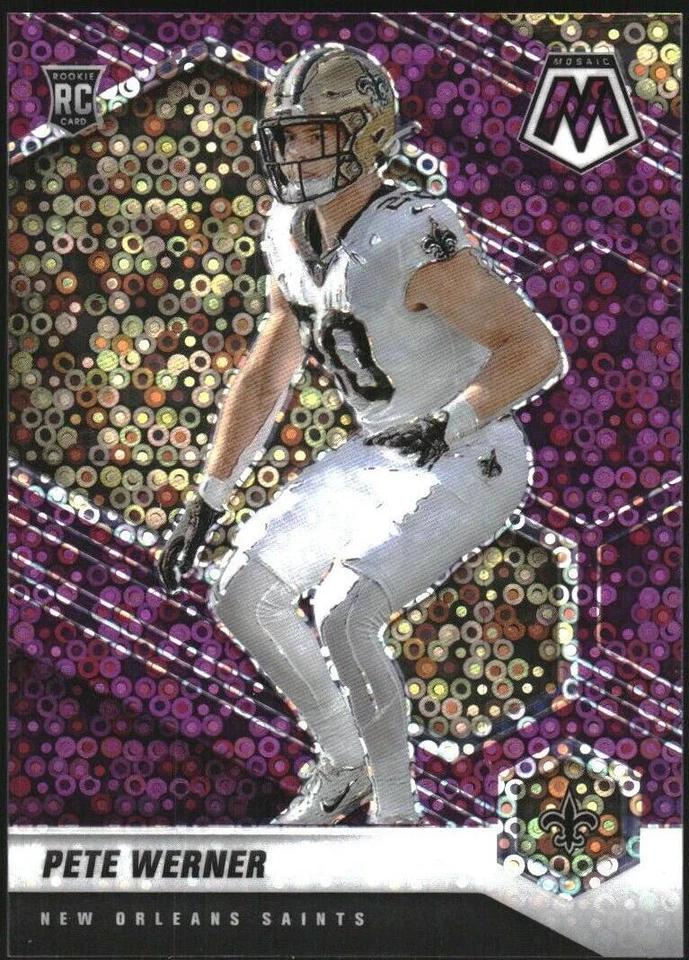 No Huddle Purple Mosaic Prizm