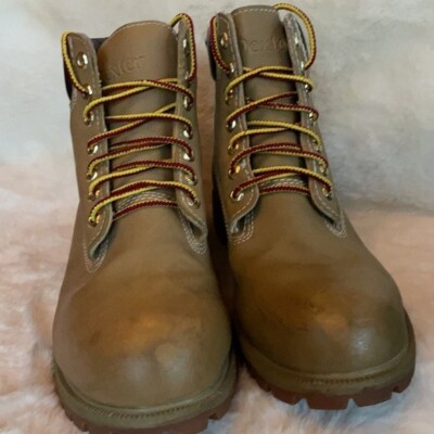 Dexter Tan Waterproof Lace Up Work Boots Men US Size 8 | eBay