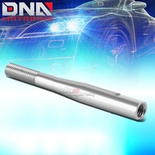 M10 X 1.5 Aluminum Manual Stick Shifter Shift Knob 3.5 Extendextension Silver