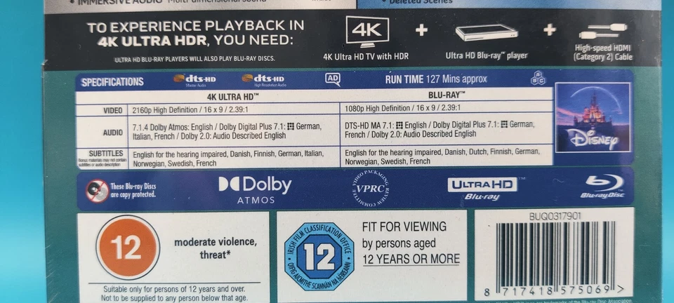 Disney's Jungle Cruise SteelBook 4K UHD Blu-ray, Ultra HD. UK - Image 4 of 4