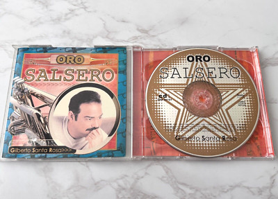 Gilberto Santa Rosa Oro Salsero 2 CD ORIGINAL 2000 Sony Discos Te Propongo RARO!