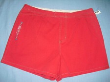 NEW NWT Old Navy Womens Shorts size 12 red