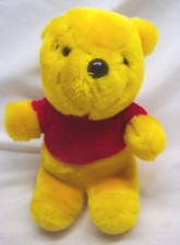 VINTAGE SEARS Walt Disney WINNIE THE POOH BEAR 6" Plush STUFFED ANIMAL Toy