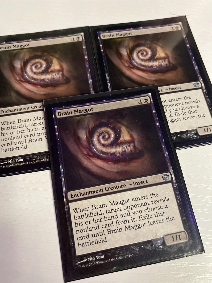 Brain Maggot x3- Near Mint, English MTG Magic | eBay