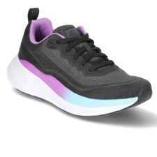 Avia Women's Comfort Performance Sneaker Black/Purple - Size 6