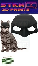 2-Pack Batcat Mask – Inspired by Batman | Pet Cosplay, or Costume Accessories