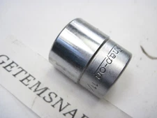 Vintage Snap On 3/8" Drive 11/16" 12pt SAE Shallow Socket FV221 NICE