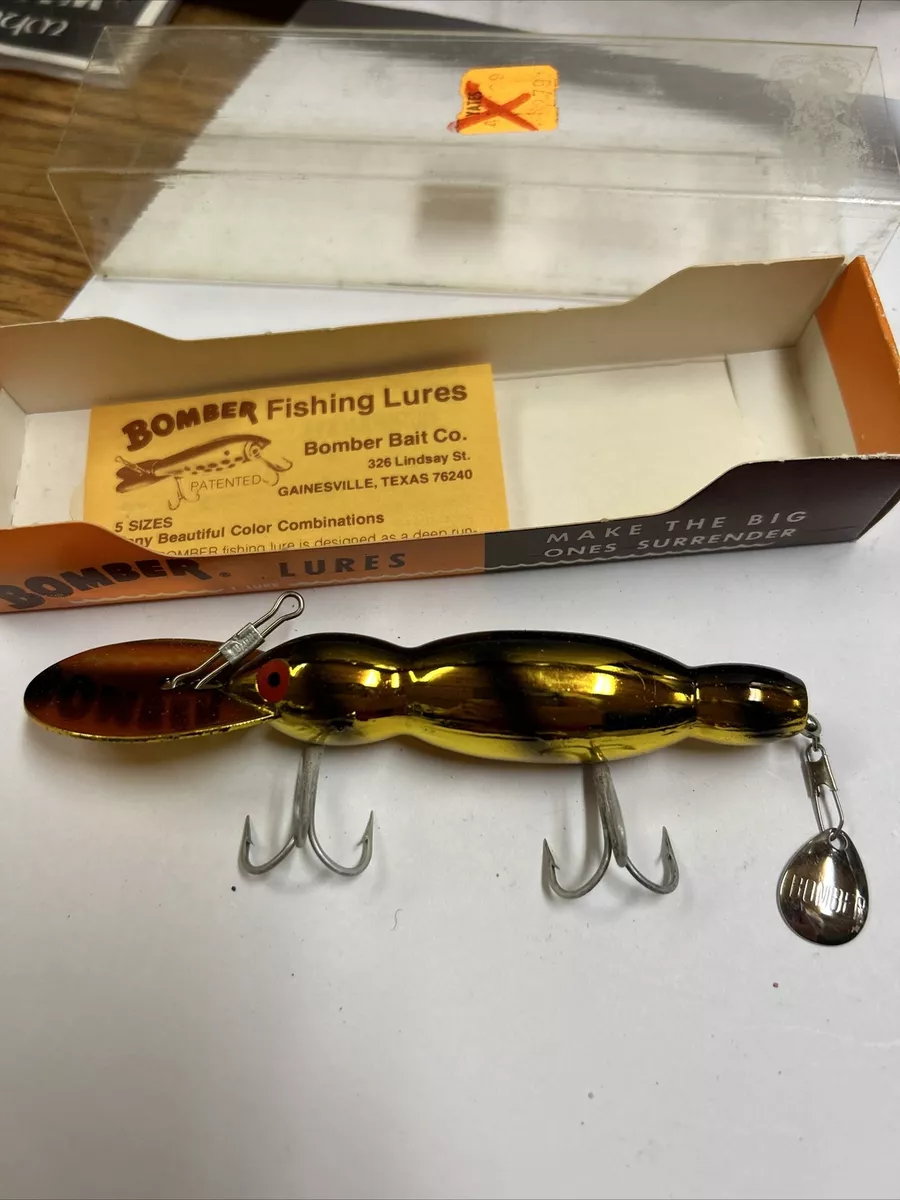Vintage Bomber Bait Water Dog Fishing Lure In Originals Box New