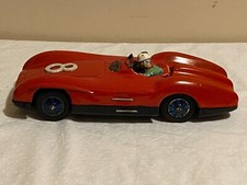 Vintage 1960s Marusan SAN Japan Mercedes Rare Tin Toy Racer aa-28