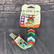 Ulubulu Universal Pacifier Clip Trees Stripes Design Personalize Christmas
