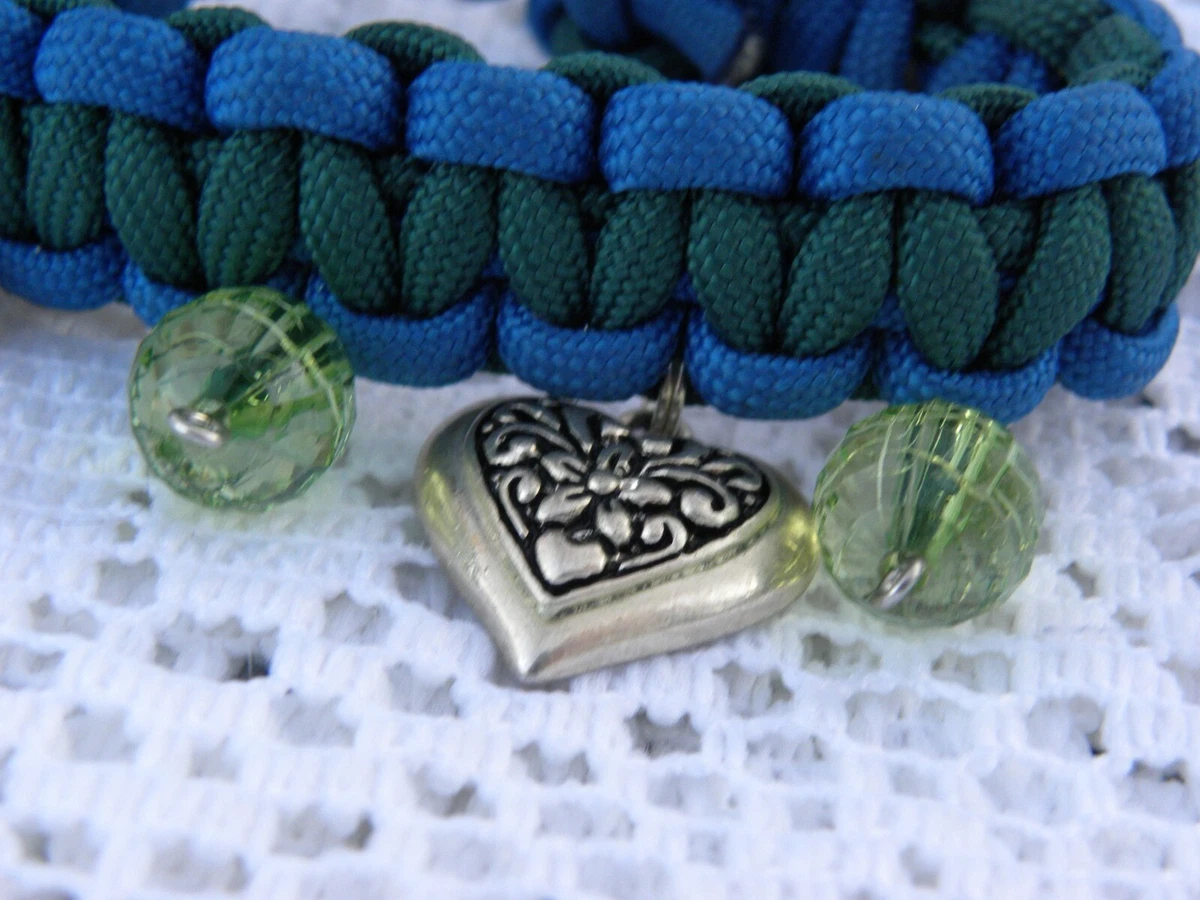 Basic paracord hotsell charm bracelet