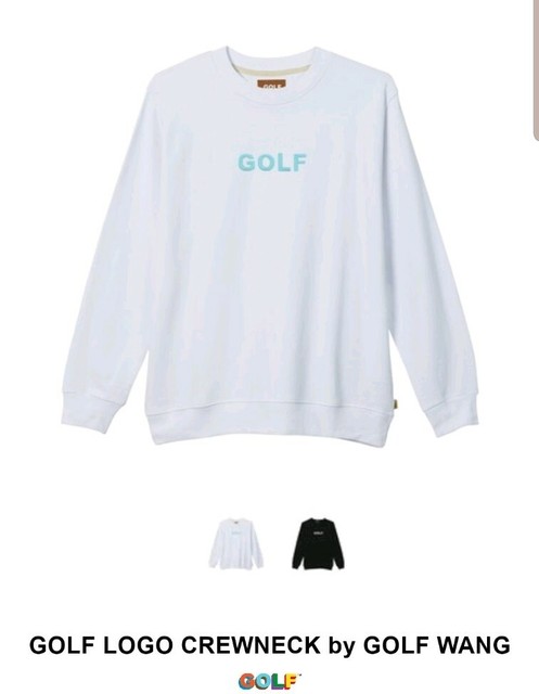 golf logo crewneck by golf wang