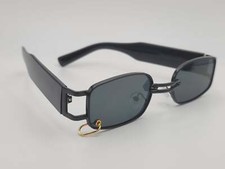 Fashion small Rectangle Unisex Luxury Sunglasses Vintage Punk Oversized