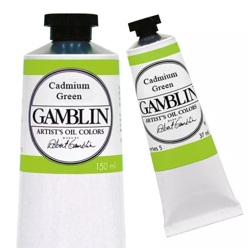 Gamblin Artists Oil Paint Colour Greens 37-150ml Tubes - Choose