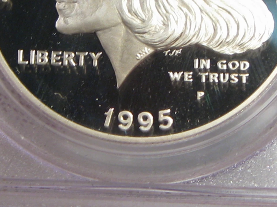 Deep Cameo Proof 1995-P Special Olympics Silver US Commem Dollar PCGSPR69DCAM - Image 4 of 4