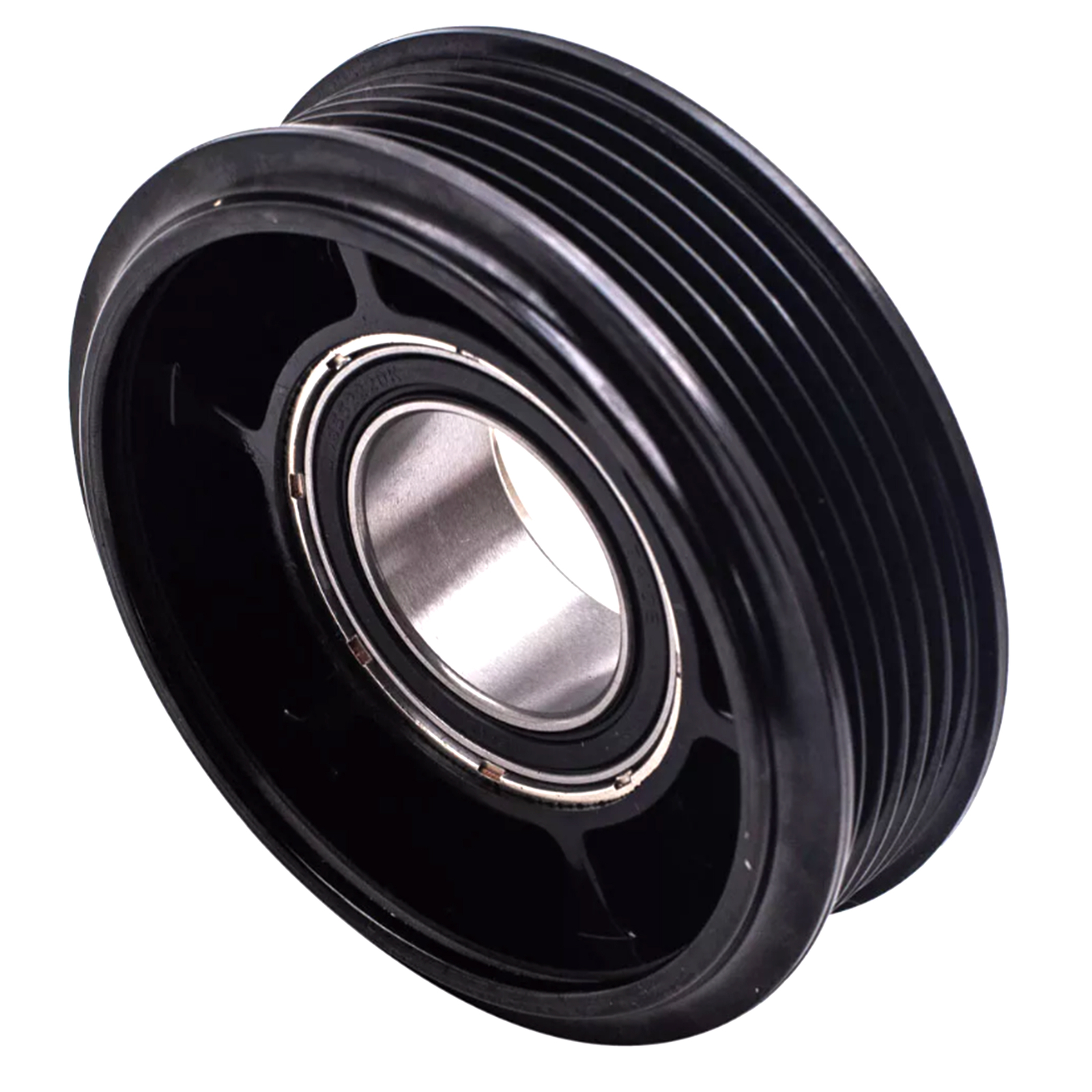 Poulie de compresseur de climatisation 8E0260805AT pour berline SEAT EXEO - 4
