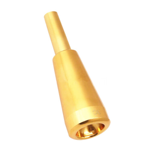 3C Brass Trumpet Mouthpiece Gold Plated Mouth For Trumpet Musical Instruments - Bild 1 von 12