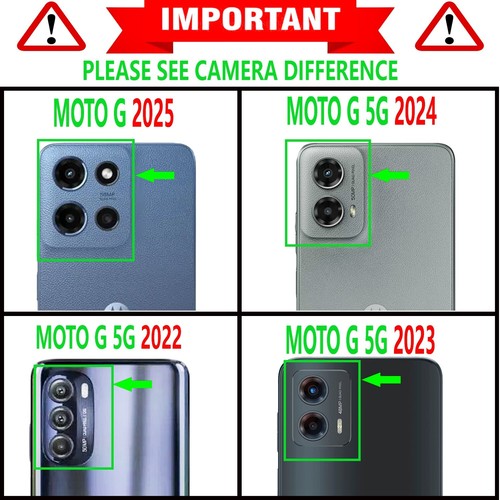 Coque téléphone + protection écran pour Motorola Moto G 5G 2024 2025 2023 2022 - Photo 19 sur 61