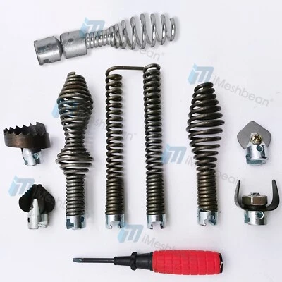 IMESHBEAN Fit Ridgid K-375 K-380 K-40K-50 Drain Cleaning Sectional Machine Part Auger Bits