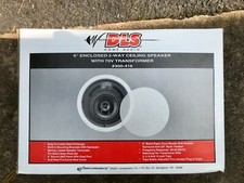 Dls 6" Enclosed 2-way Ceiling Speaker With 70v Transformer #300-416