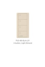 Lutron PJ2-4B-GLA-L31 Pico Light Almond Scene Wireless Control - New 99.99/Each