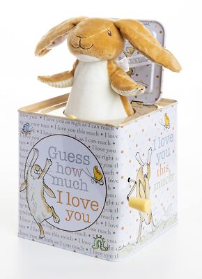 KIDS PREFERRED Guess How Much I Love You - Nutbrown Hare Jack-in-The-Box - Mu...