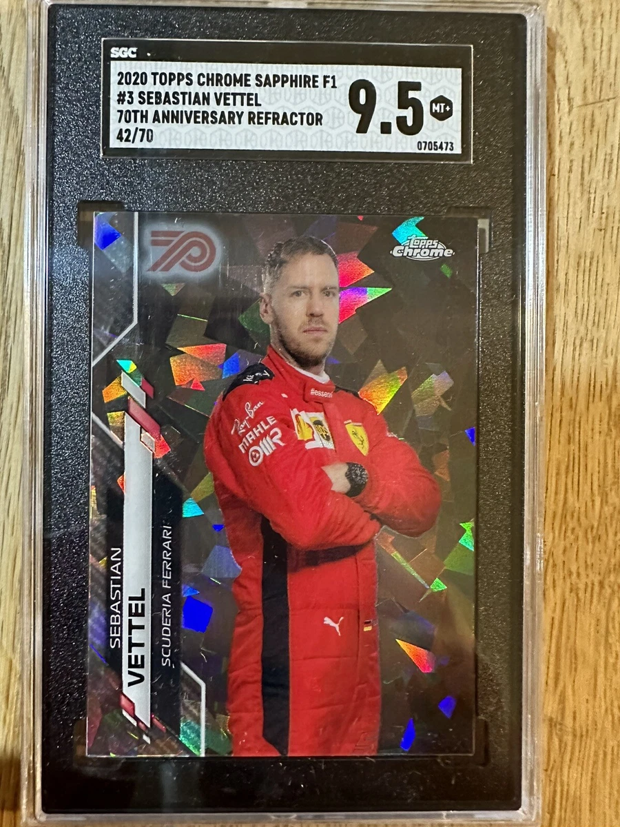 2020 Topps Chrome Sapphire Edition Formula 1 - Sebastian Vettel #3