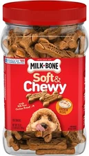 [US WAREHOUSE] Dog Treats Milk-Bone Soft & Chewy Chicken 25 Oz Same Day Ship New