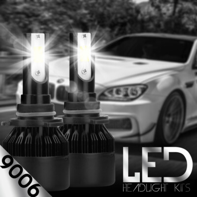 XENTEC LED HID Headlight kit 9006 White for 1995-1999 Volkswagen Cabrio