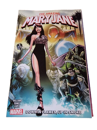 AMAZING MARY JANE DOWN WITH FLAMES UP IN SMOKE ~~ MARVEL TPB NEW Spider-Man
