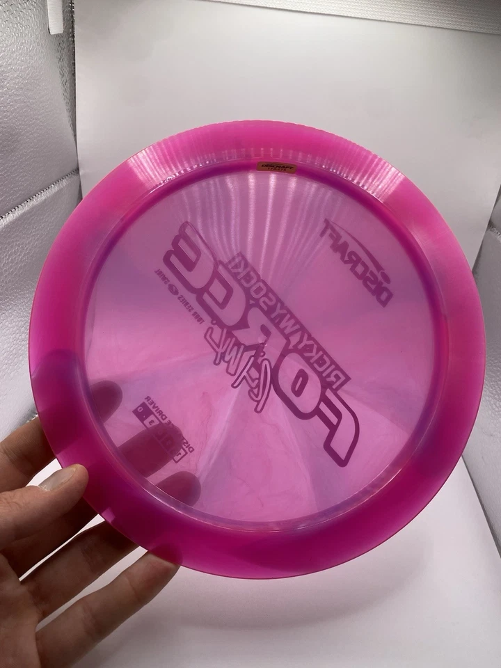 Ricky Wysocki 2025 Tour Series Discraft Force Wonderbread! Very Webby! 173-174g - Image 4 of 4