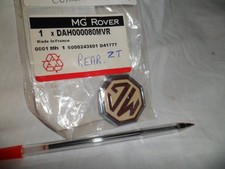 MG ROVER GENUINE FACTORY ZT BOOT BADGE