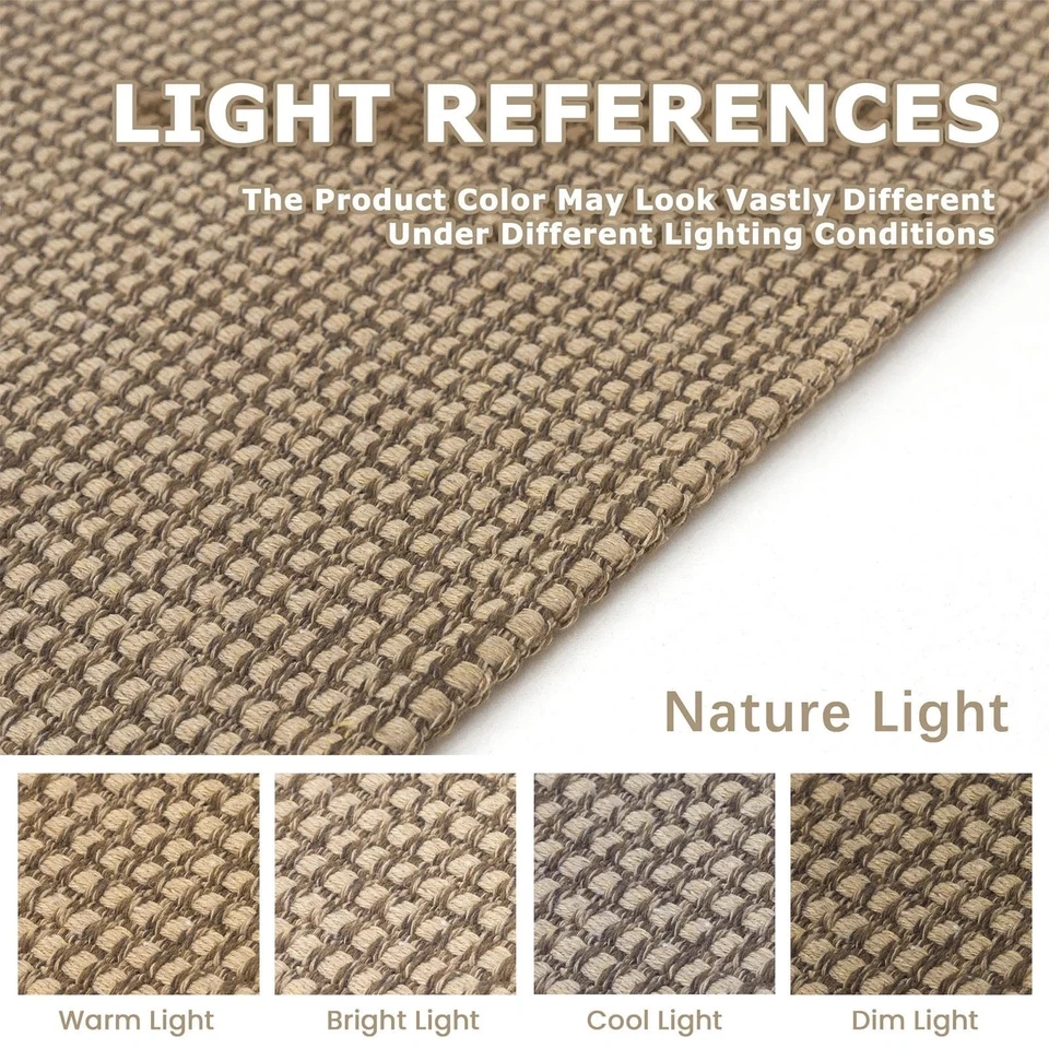 BRAND NEW ~ Tan Washable Entry Way Kitchen Rubber Backed Accent Rug ~ 2' x 3' - Image 2 of 4
