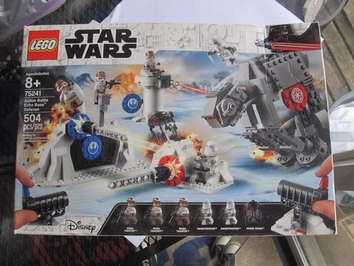 LEGO Star Wars Action Battle Echo Base Defense 75241 Complete w All Figs & Instr