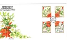 1999 JERSEY - CHRISTMAS FDC FROM COLLECTION V33
